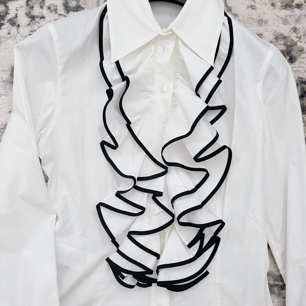 Anne Fountaine white blouse
